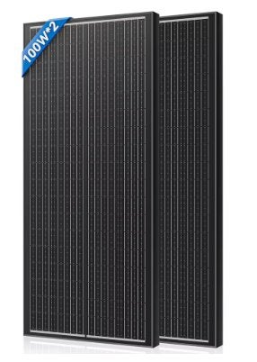 12,8V 100W x 2 zonnepaneel (200W) voorzien van 18BB N-type, Ophalen, Nieuw