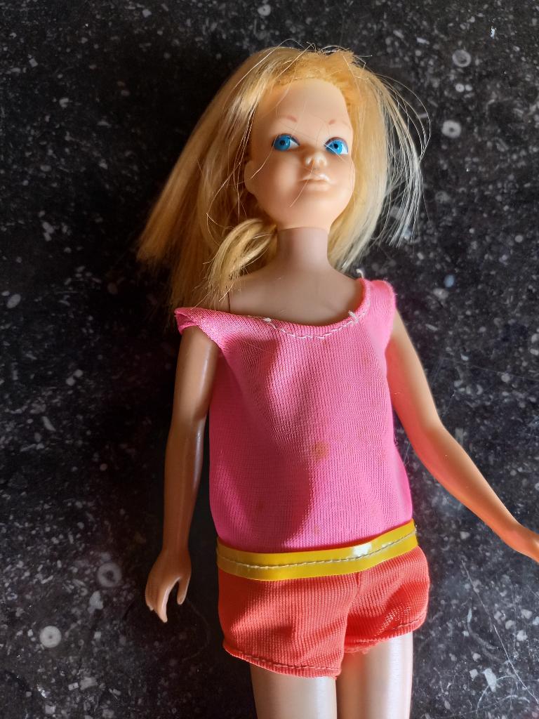 Barbie Skipper vintage, Ophalen of Verzenden, Gebruikt, Pop