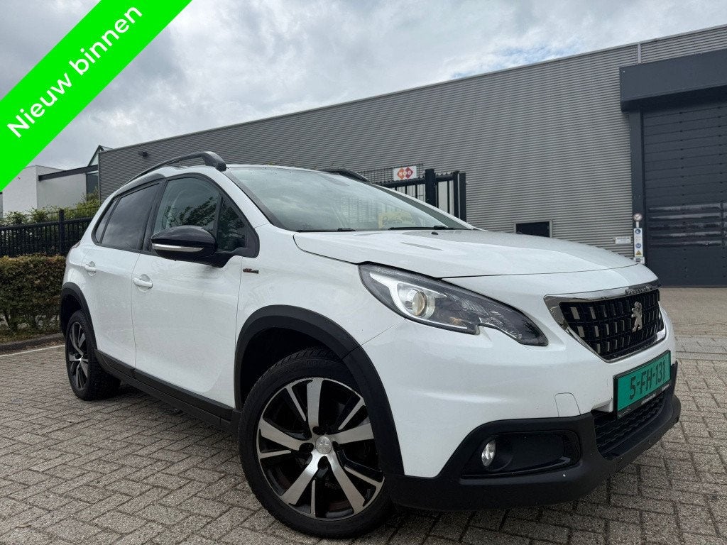 Peugeot 2008 Allure Pano|Automaat|Leer|GT|Clima (bj 2019), Automaat, Gebruikt, Euro 6, Wit