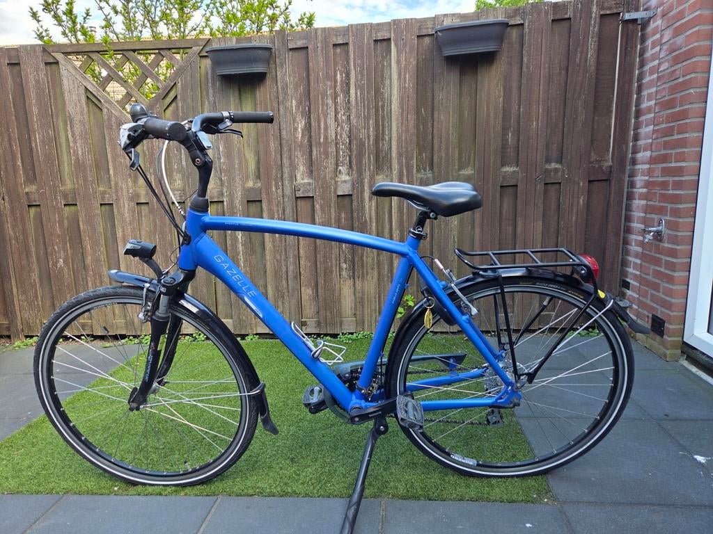 Gazelle vento T24 herenfiets 28 inch, Fietsen en Brommers, Fietsen | Heren | Herenfietsen, Ophalen, Gebruikt, Versnellingen, 57 tot 61 cm