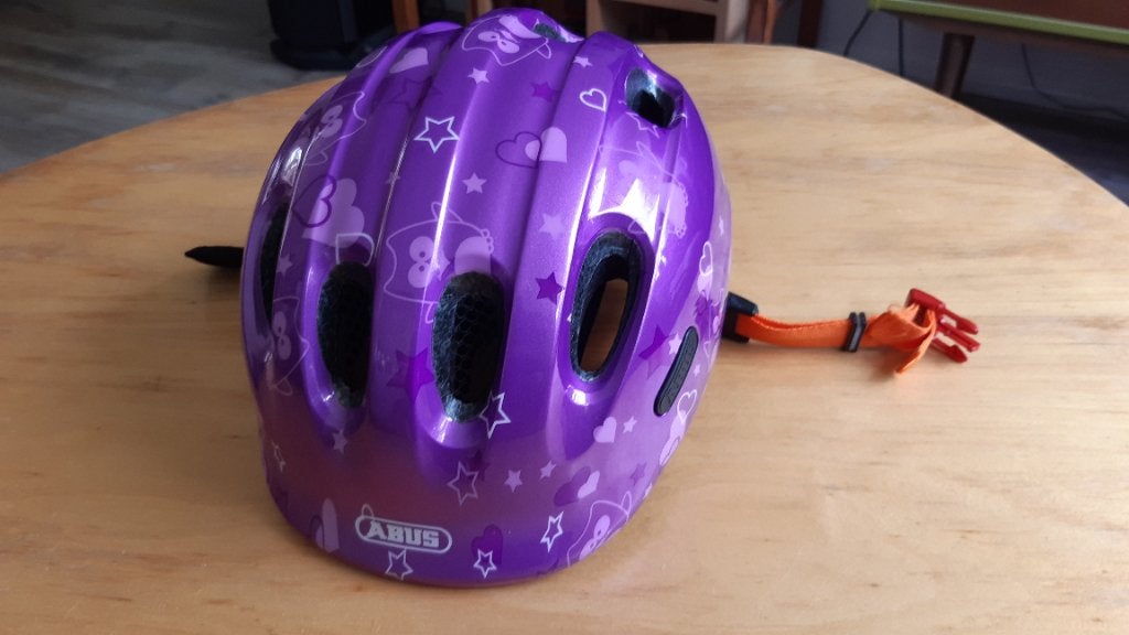 Fietshelm kind, Fietsen en Brommers, Ophalen, Meisje, Overige maten, Zo goed als nieuw