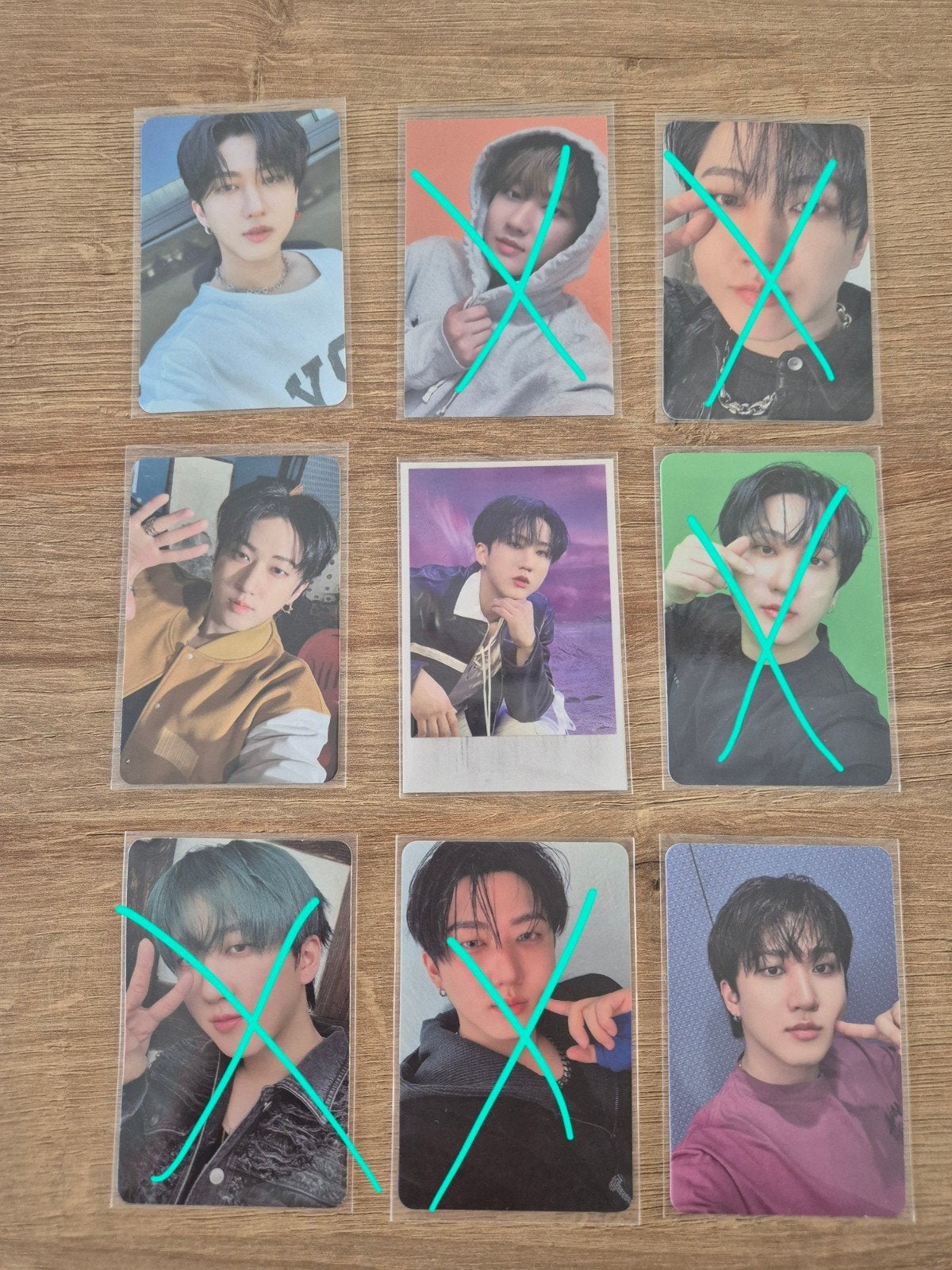 Stray kids changbin photocards, Verzamelen, Ophalen of Verzenden, Zo goed als nieuw, Foto of Kaart