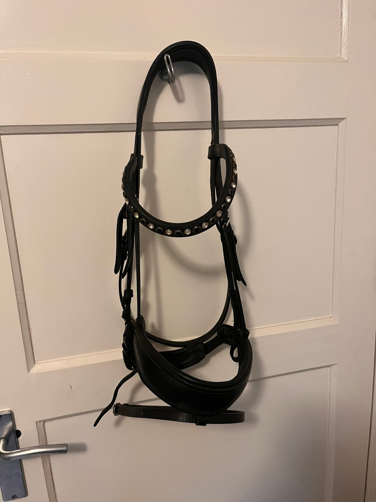 Anatomisch Hoofdstel bridle to fit, Dieren en Toebehoren, Ophalen of Verzenden, Zwart, Zacht onderlegd, Full