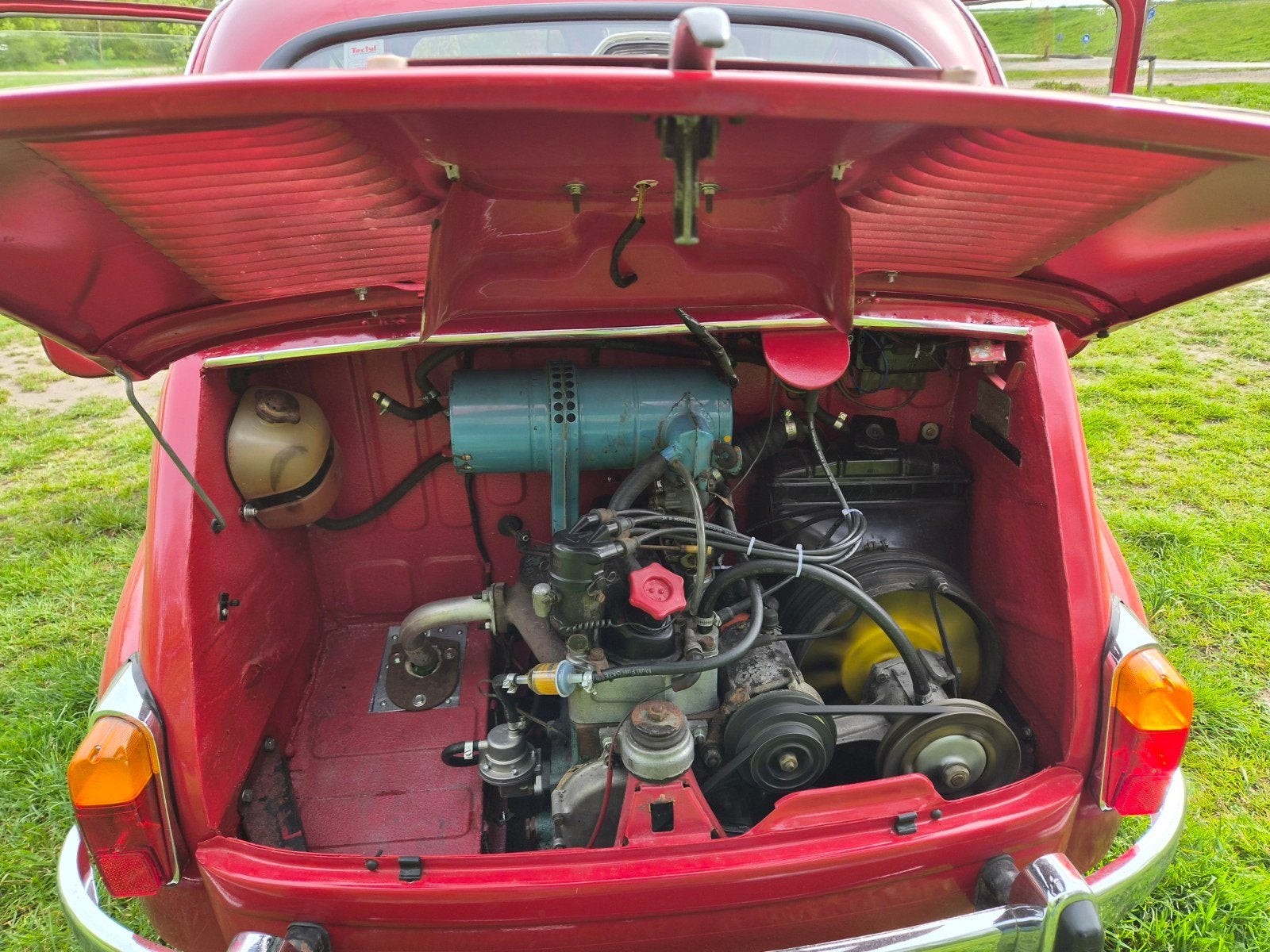 Fiat 1973 Rood, foto 10