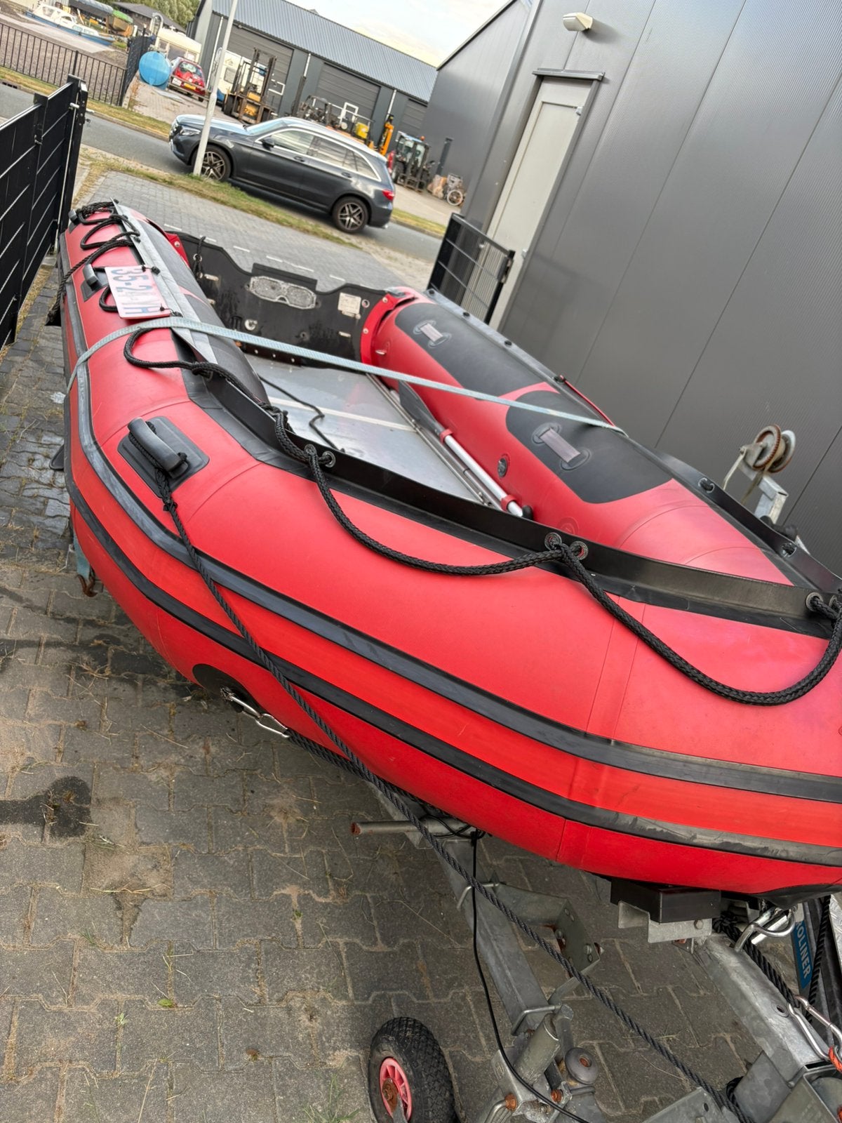 Quicksilver 380 Heavy Duty, Ophalen, Zo goed als nieuw, Motor en Techniek, Motorboot