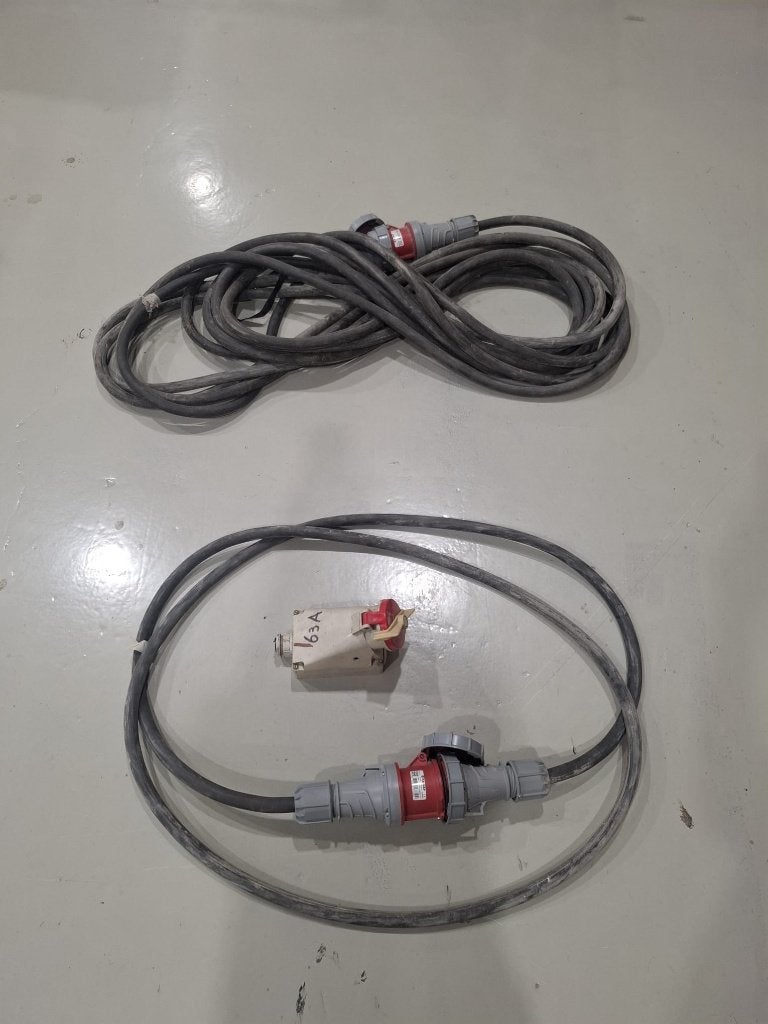 krachtstroom kabel, Ophalen of Verzenden, Zo goed als nieuw, Overige merken, Kabel of Snoer