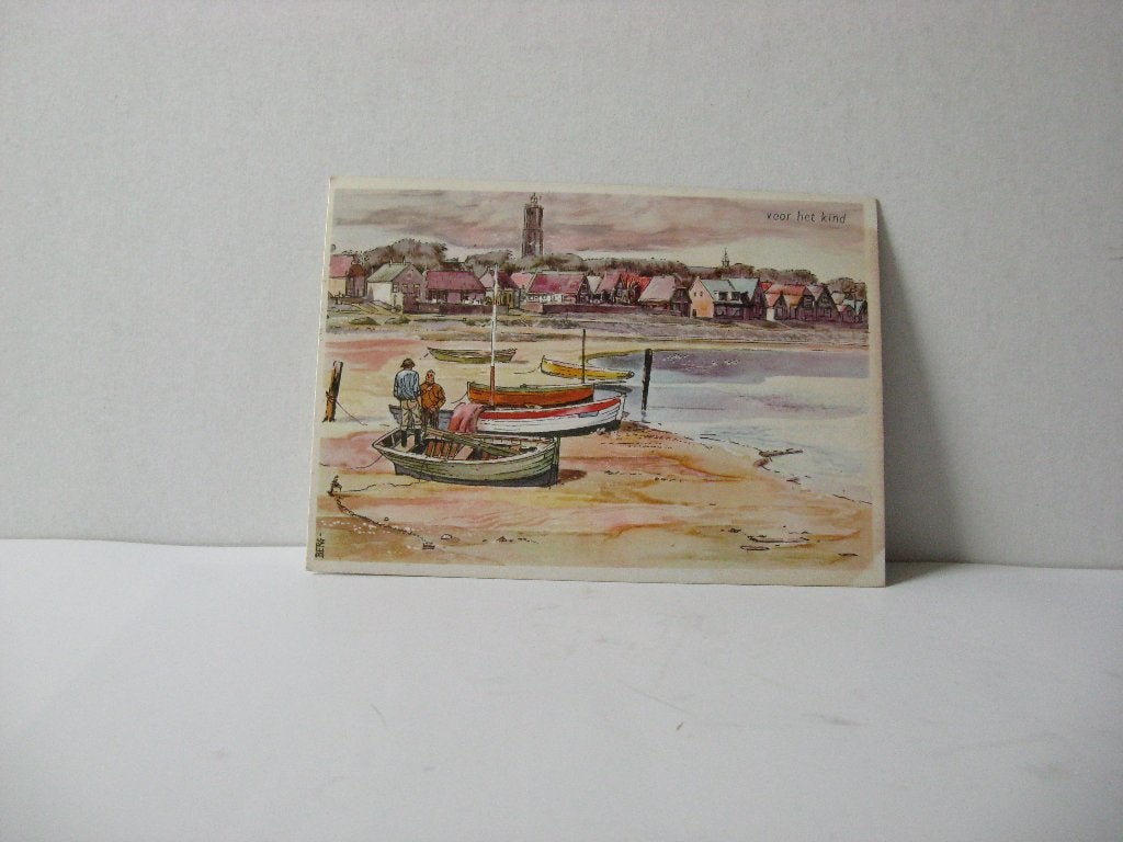 Terschelling voor het kind, Verzenden, Voor 1920, Ongelopen, Noord-Brabant