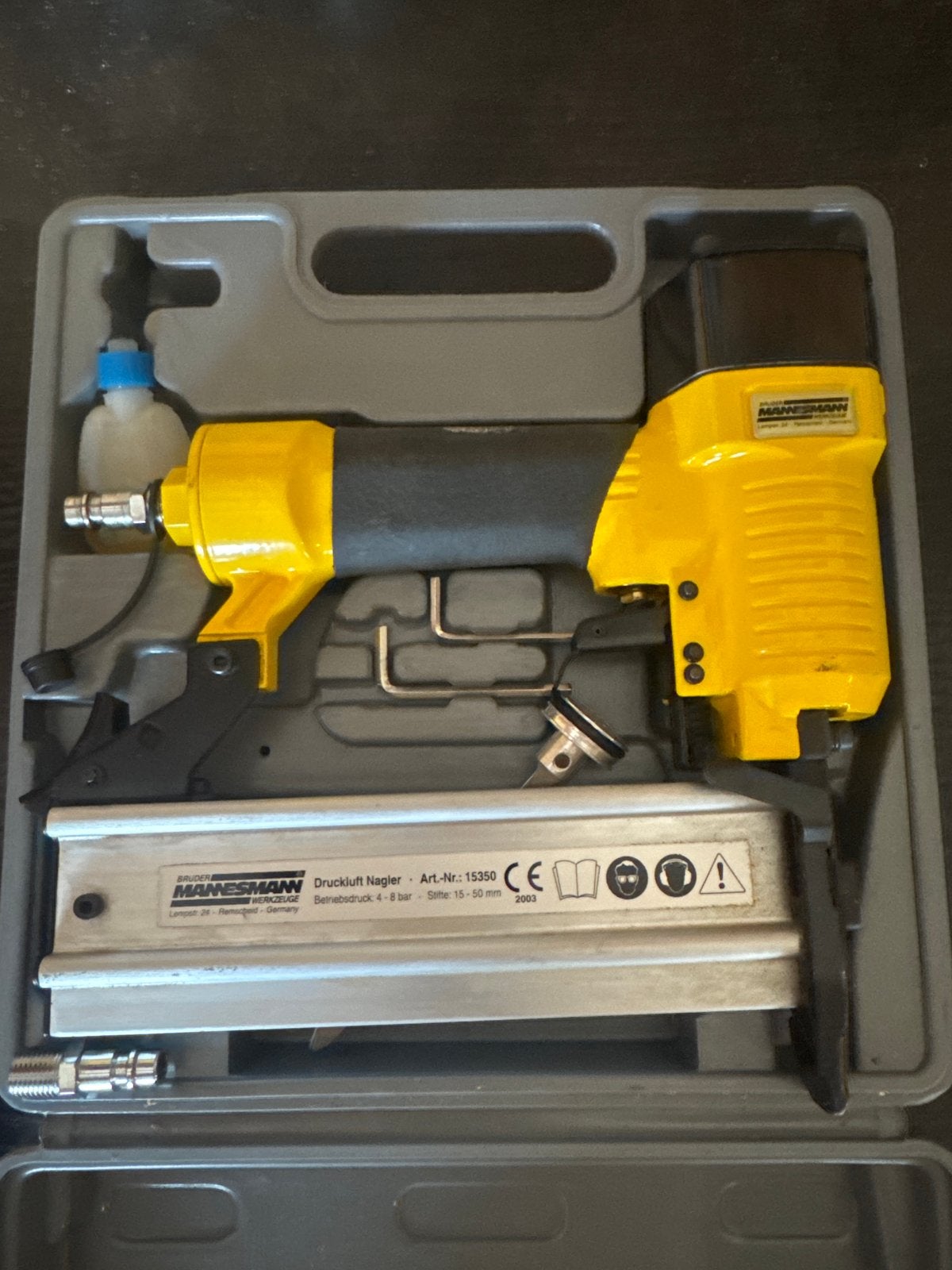Mannesmann Drukstift Nagler - Tacker/nietmachine, Ophalen, Gebruikt, Tacker/nietmachine, Overige merken