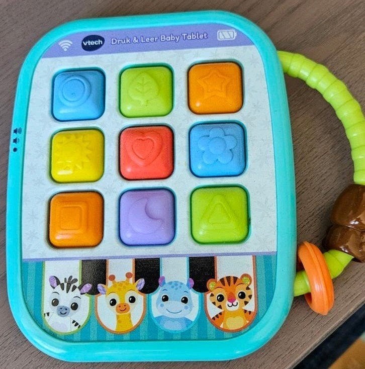 VTech Druk & Leer Baby Tablet - Interactief Speelgoed, Ophalen, Gebruikt, 6 maanden tot 2 jaar