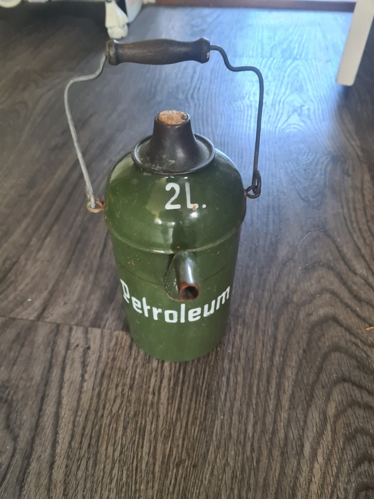 oude petroleum  kan, Ophalen of Verzenden