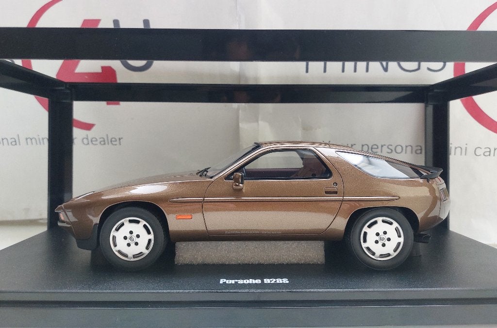 GT Spirit 1:18 Porsche 928 S 1981 bruin metallic nieuw, Ophalen of Verzenden, Nieuw, Auto, Overige merken