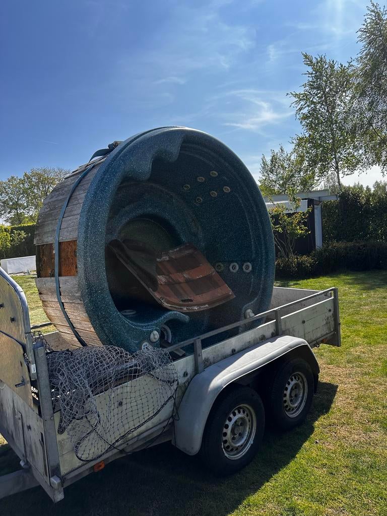 Vita Spa "Rondo" Jacuzzi voor de knutselaar (20 jaar oud), Ophalen of Verzenden, Gebruikt, Pomp, Vast