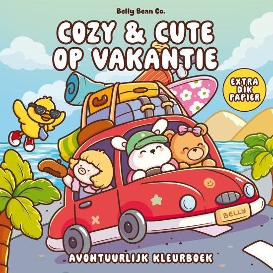 Cozy & cute op vakantie -  Avontuurlijk Kleurboek, Verzenden, Nieuw, Overige typen