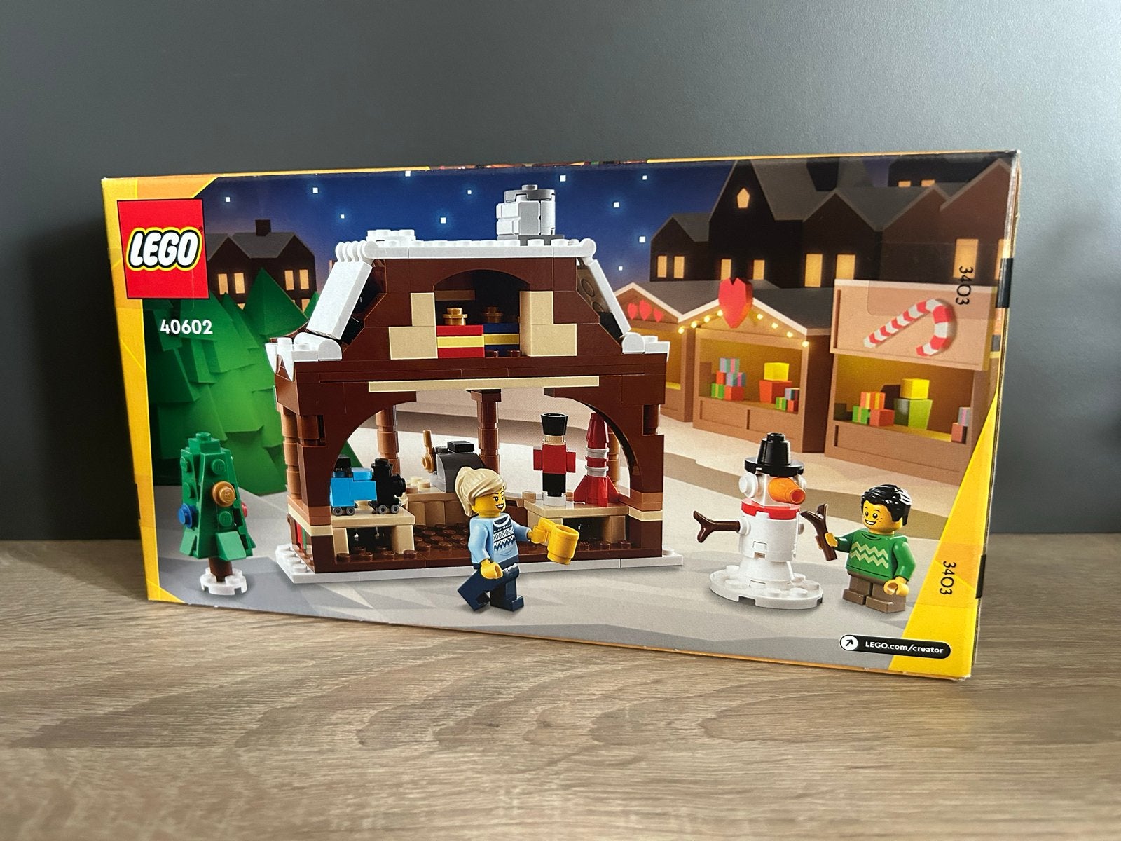 LEGO Creator 40602 Winterse Markt Kraam Nieuw in doos, Lego, Nieuw, Ophalen of Verzenden, Compleet