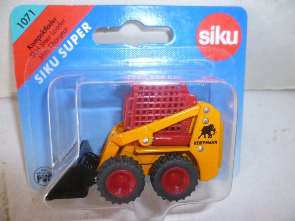 Siku 1071 Kompaktlader Kempmann in blister modelauto, Ophalen of Verzenden, Nieuw, Overige typen