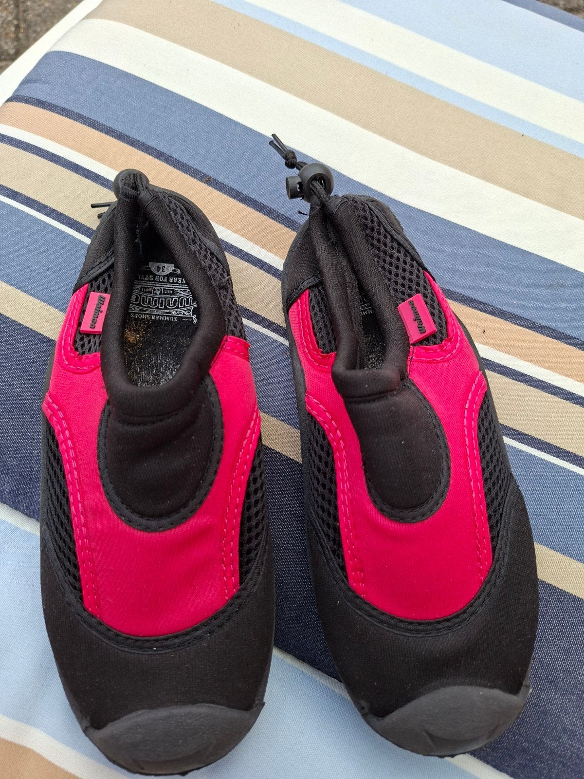 Waterschoenen maat 34 - Zwart/Roze, Waimea, Jongen of Meisje, Overige maten, Ophalen of Verzenden