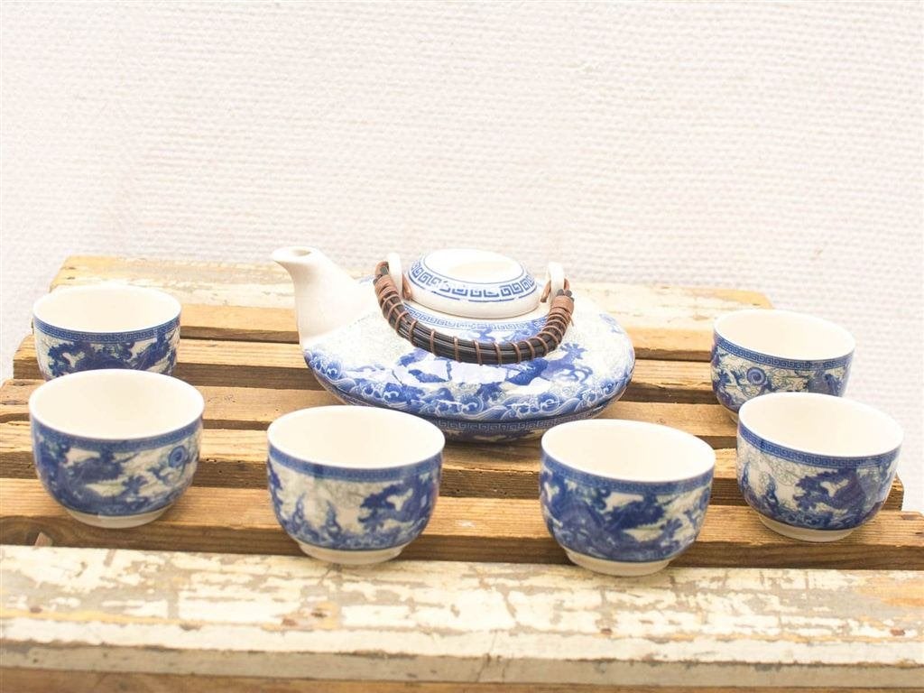 servies 15852, Gebruikt, Ophalen of Verzenden, Bord(en), Overige stijlen