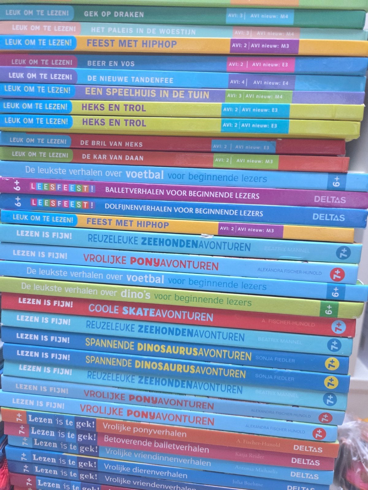AVI boeken - Mega verzameling, Ophalen of Verzenden, Zo goed als nieuw, Fictie algemeen