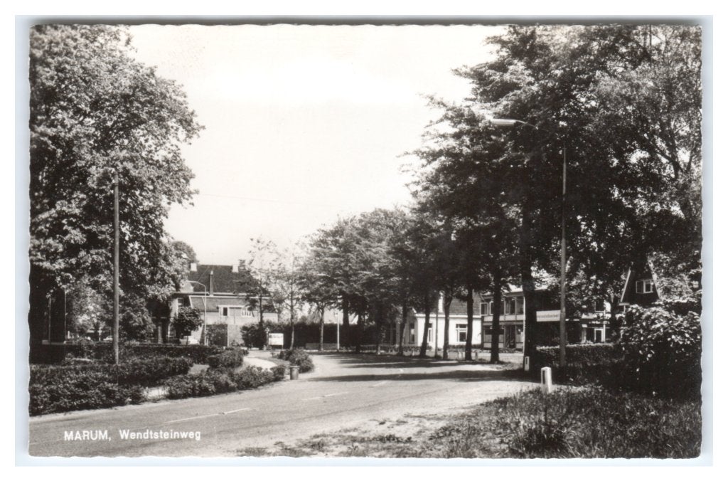 Marum, Wendtsteinweg, Verzenden, 1960 tot 1980, Ongelopen, Groningen