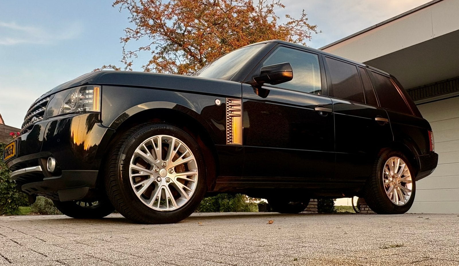 Land Rover Range Rover 4.4 TDV8 Autobiography Grijs Kenteken, Auto's, Automaat, Land Rover, Bruin, Diesel