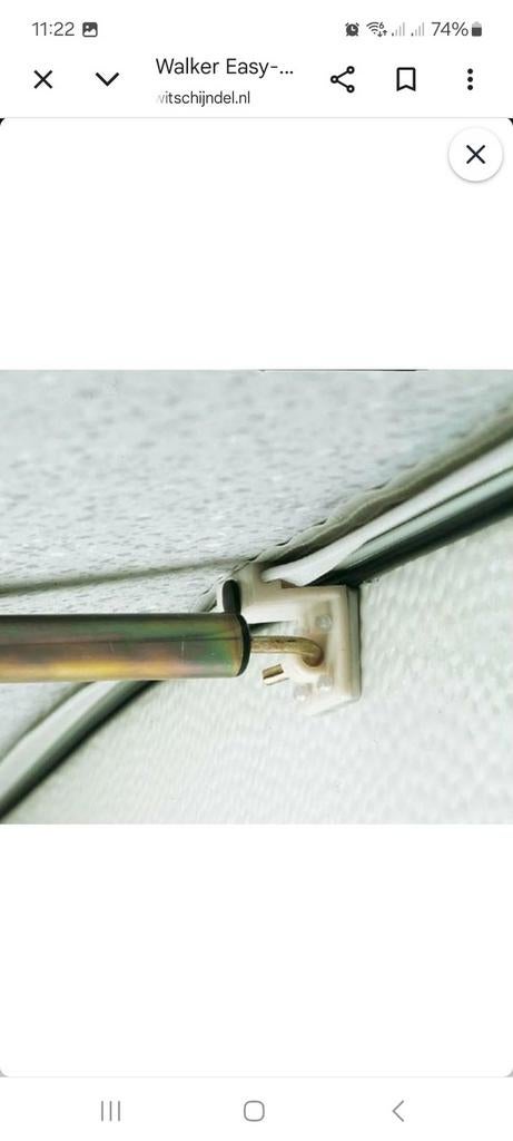 Walker Easy-Setup framebevestigingsoog 3 stuks, Caravans en Kamperen, Caravan accessoires, Ophalen of Verzenden