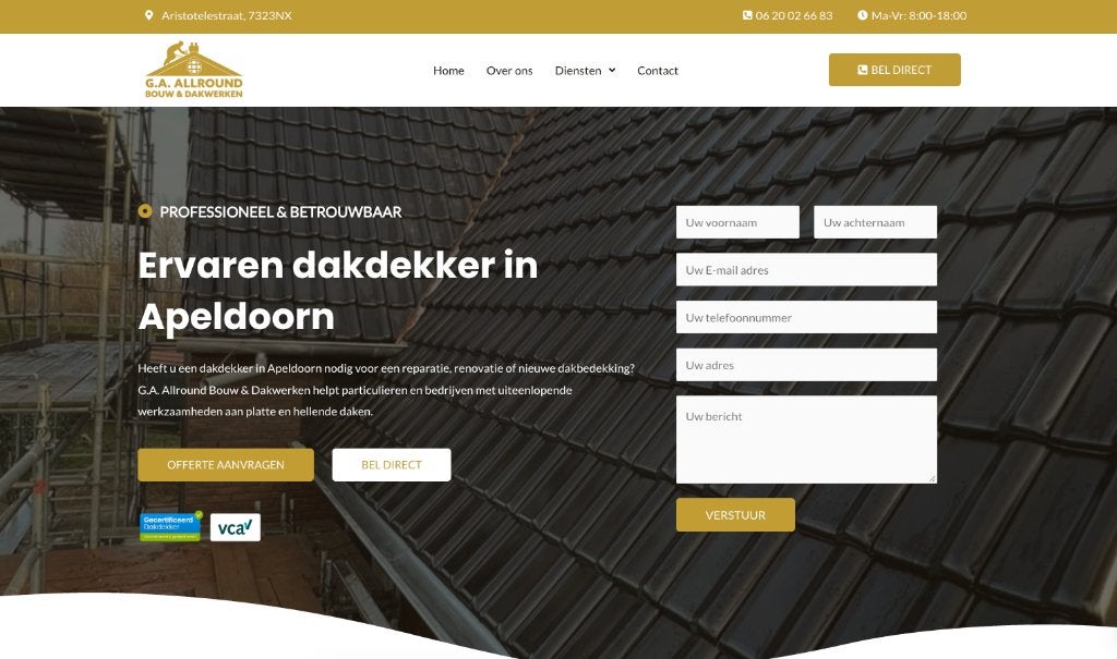 Dakdekker Apeldoorn en omgeving, Bitumineus