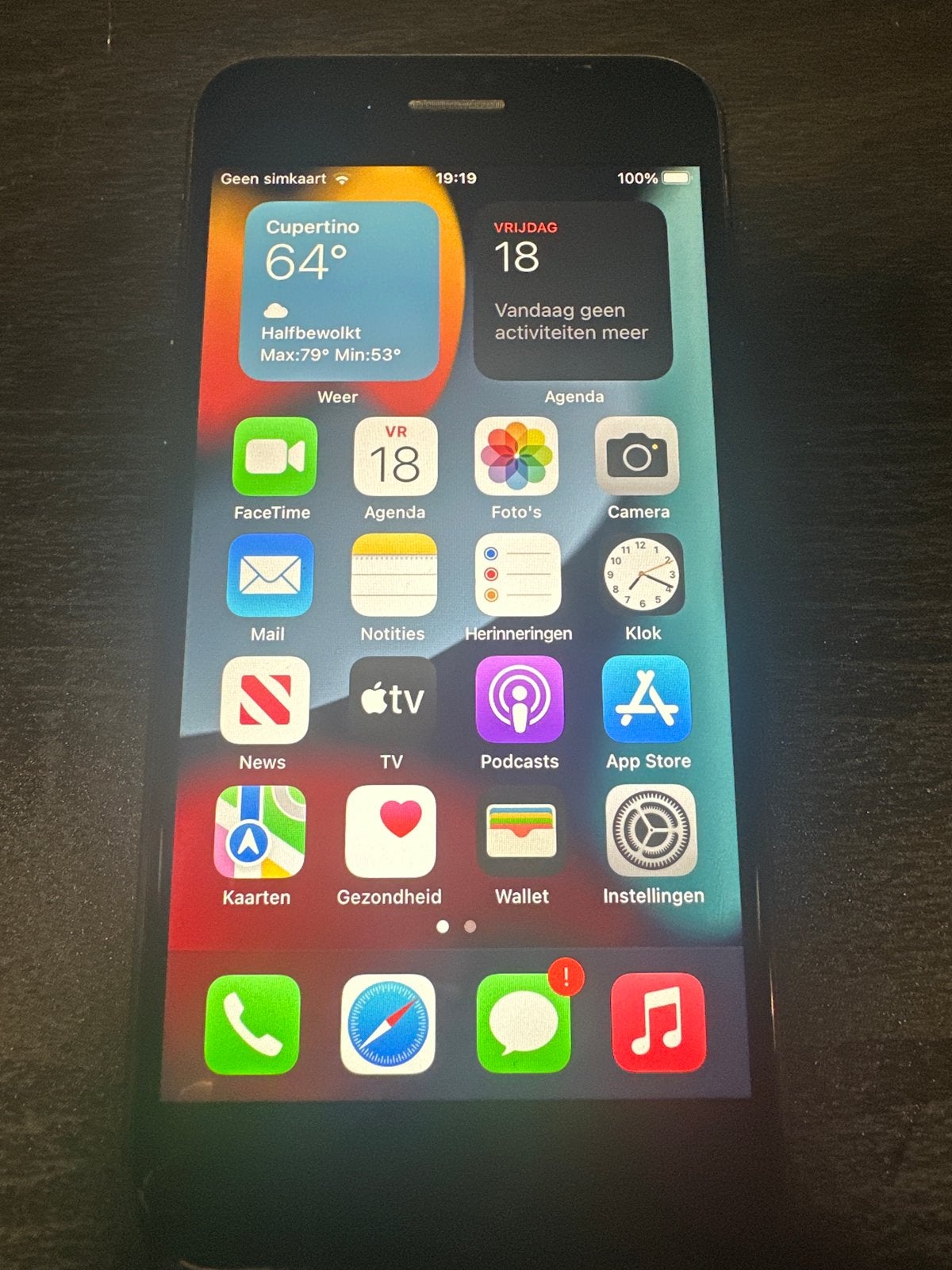 Apple iPhone 8 64GB, Gebruikt, Zwart, Ophalen of Verzenden, 64 GB