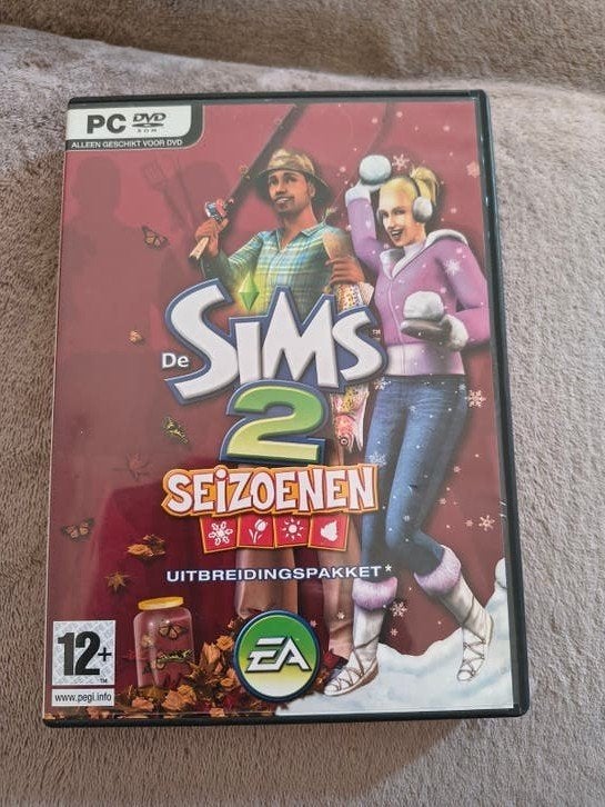 De Sims 2: Seizoenen Uitbreidingspakket PC), Spelcomputers en Games, Gebruikt, 1 speler, Ophalen of Verzenden, Vanaf 12 jaar