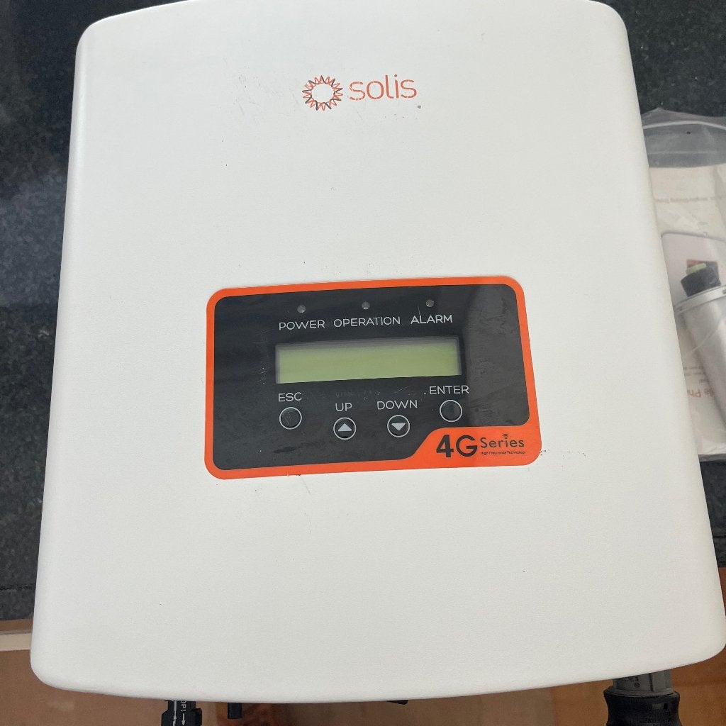 Solis Mini 2500 omvormer, 2.500W AC, 13,9 A, 1 MPPT, Ophalen, Gebruikt, Overige typen, 200 wattpiek of meer