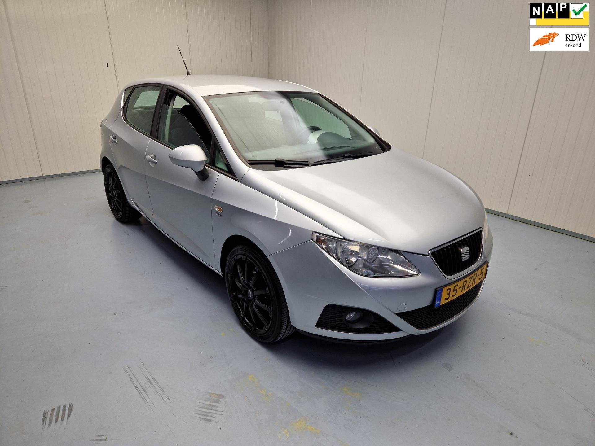 Seat Ibiza SC 1.2 TSI Sport Automaat Airco Cruise Control Al, Auto's, Seat, Euro 5, Stof, Zwart, 4 cilinders