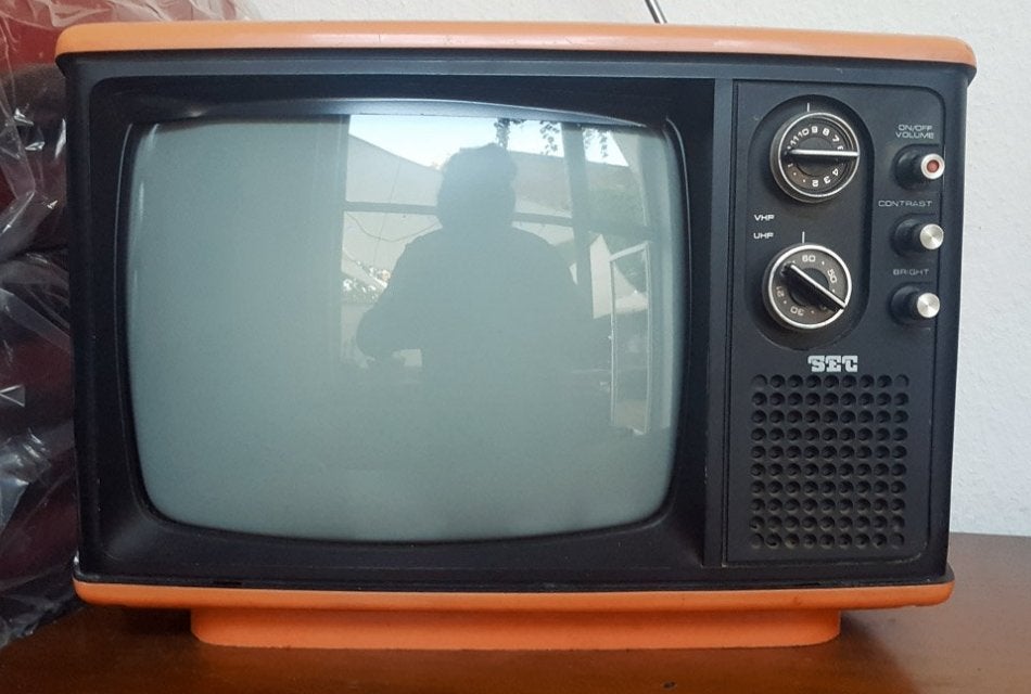 Space-age Draagbare tv SEC RP-205, Ophalen of Verzenden