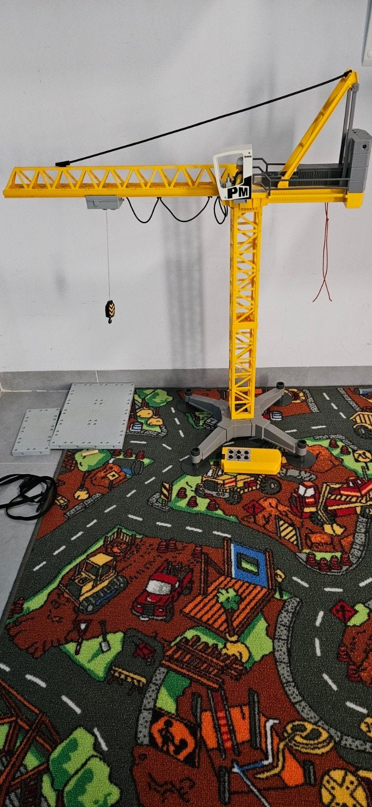 Playmobil Kraan met afstandsbediening, Ophalen, Gebruikt, Jongen of Meisje