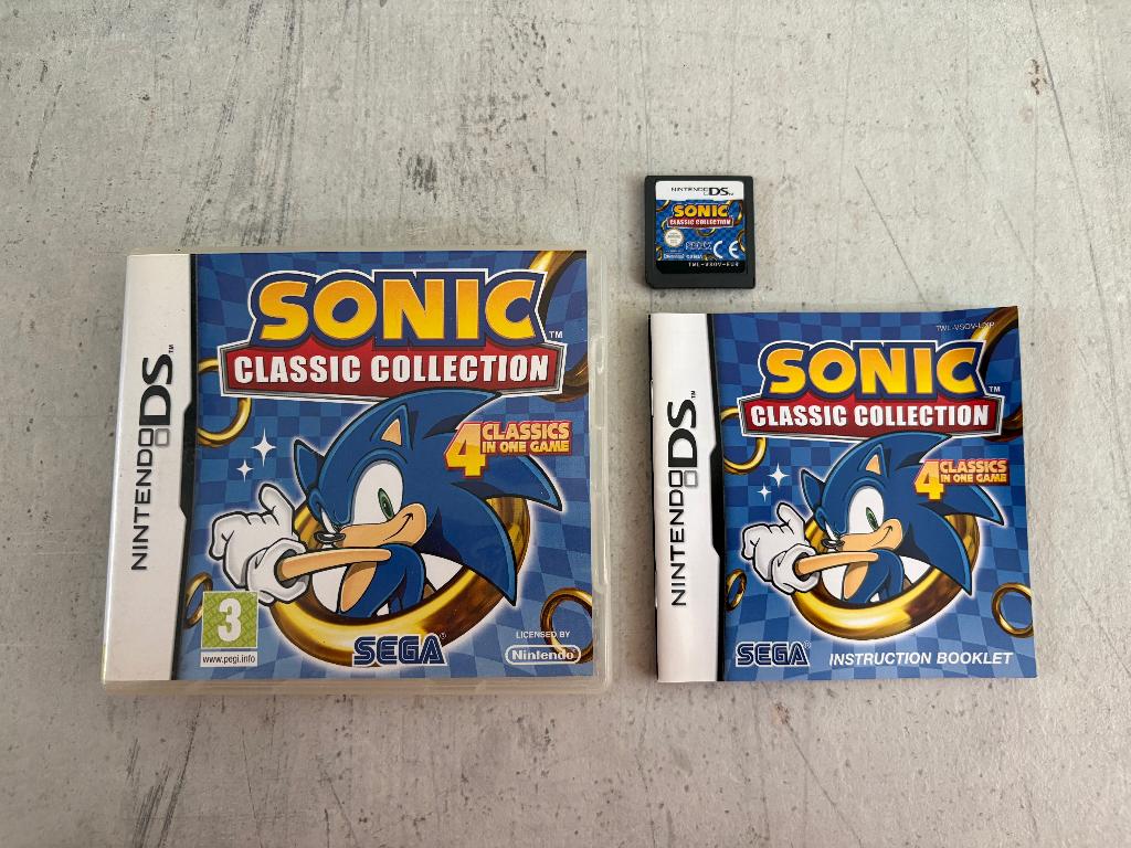 Sonic Classic Collection Nintendo DS, Spelcomputers en Games, Games | Nintendo DS, Avontuur en Actie, 1 speler, Ophalen of Verzenden