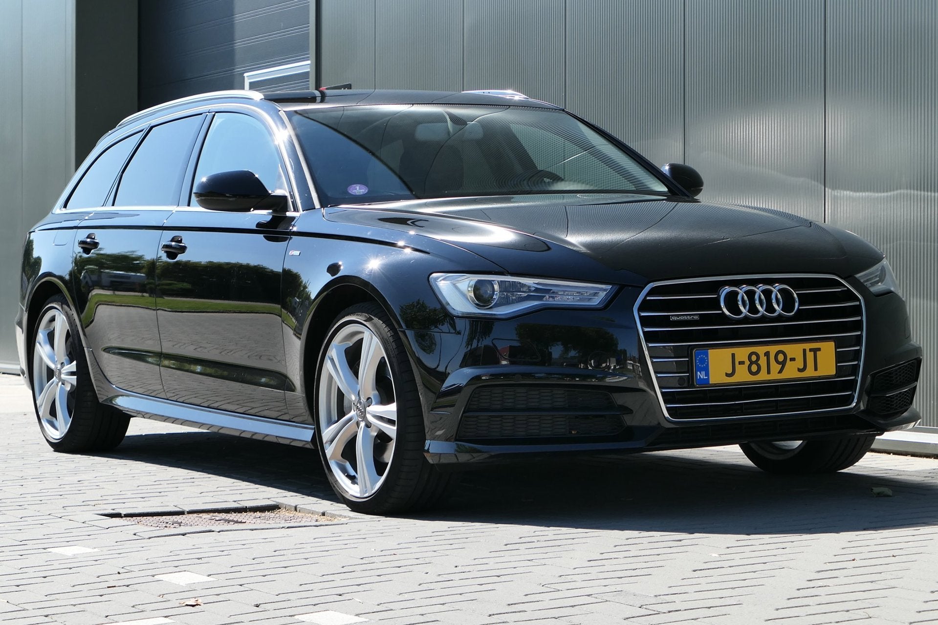 Audi A6 Avant 2.0 TFSI quattro Cruise Keyless Navi Camera Le, Auto's, Audi, Automaat, Gebruikt, Zwart, Vierwielaandrijving