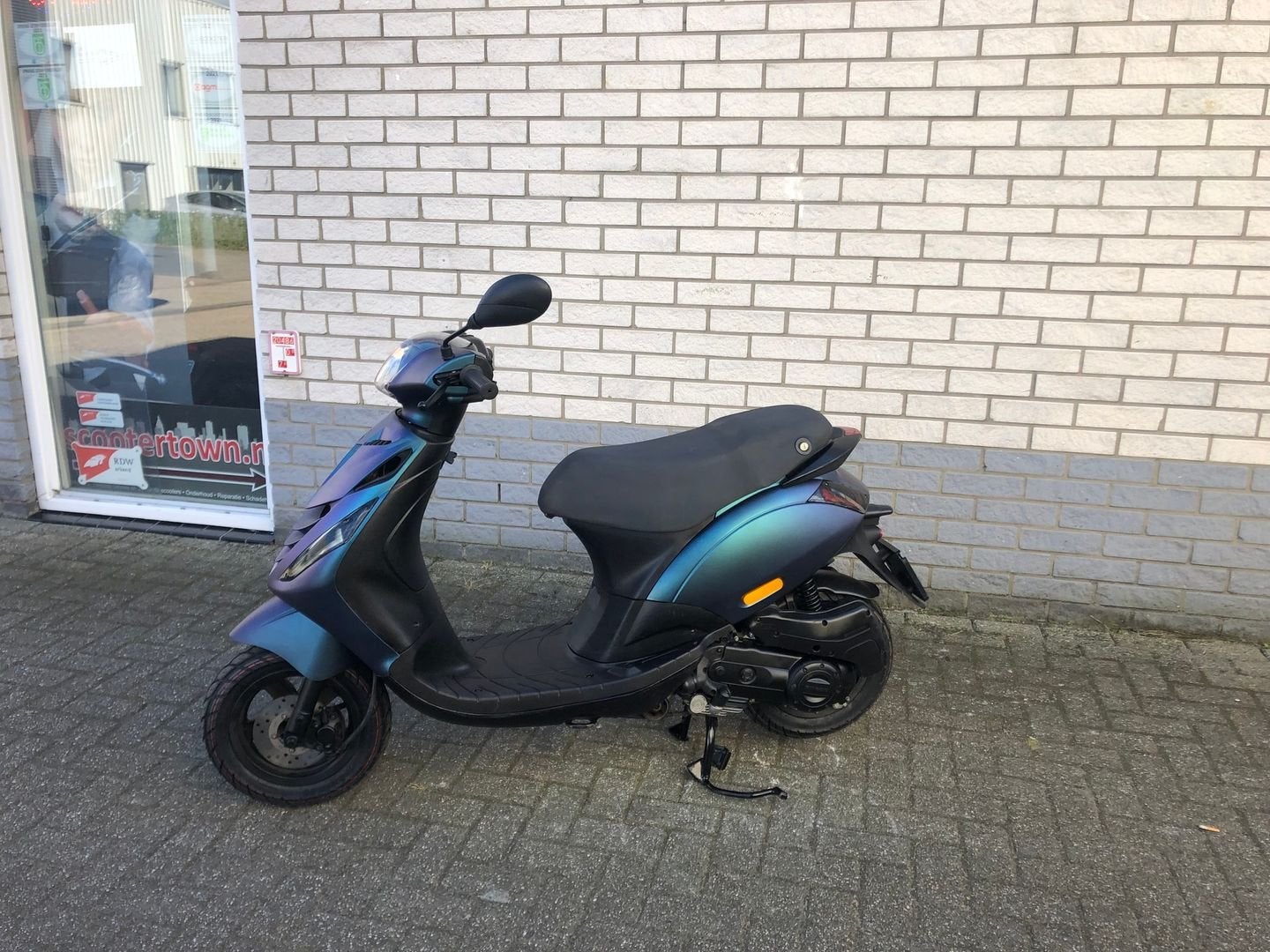 MOOIE  PIAGGIO ZIP SP 45 4T MAT CAMELION BROM BJ2020 600OKM, Fietsen en Brommers, Scooters | Piaggio, PIAGGIO, Onbekend, Onbekend