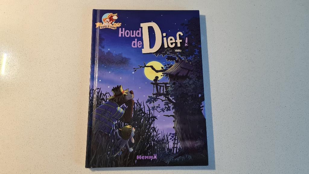 Boek houd de dief, Jongen of Meisje, Ophalen of Verzenden, Zo goed als nieuw, Voorleesboek