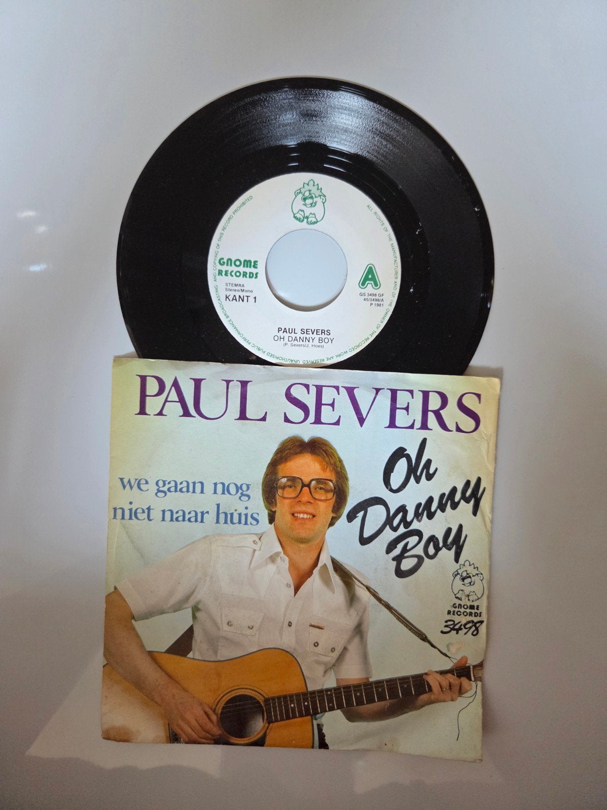 Paul Severs - Oh Danny Boy, Ophalen of Verzenden, Gebruikt, 7 inch, Nederlandstalig