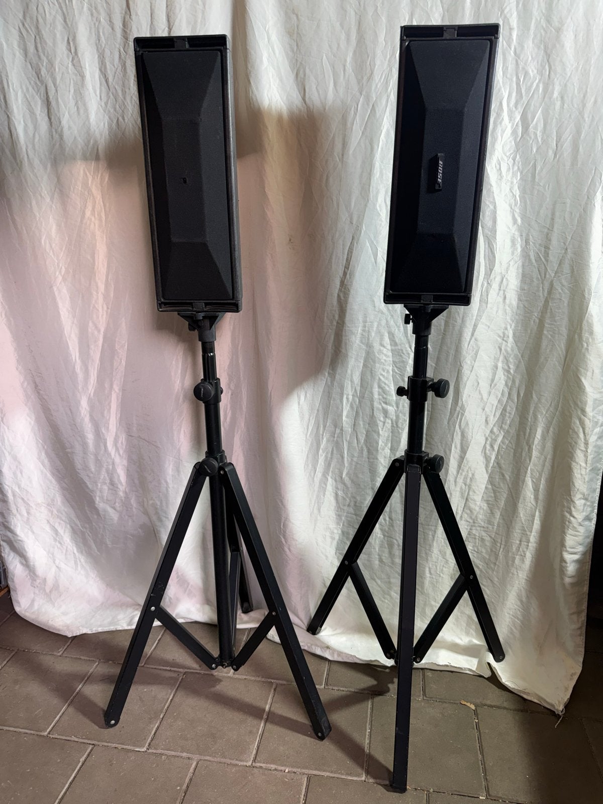 SPOED!!!   Bose 402 Professional Systeem met statieven, Vloerstaande luidspreker, Gebruikt, Inclusief standaarden, Bose