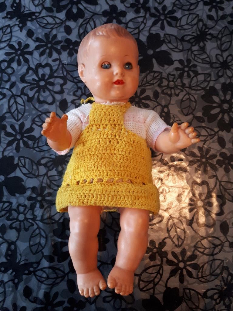 Te koop: Vintage Schildpad pop, Verzamelen, Ophalen of Verzenden, Gebruikt, Pop