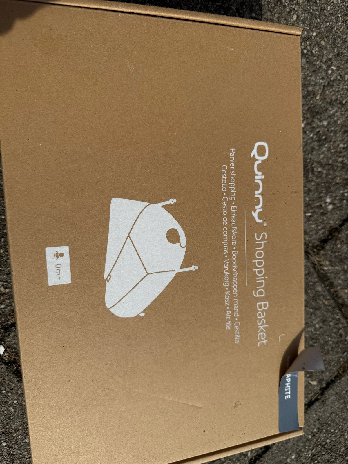 Quinny Shopping Basket - Nieuw in doos, Ophalen of Verzenden, Nieuw, Kinderwagen, Quinny