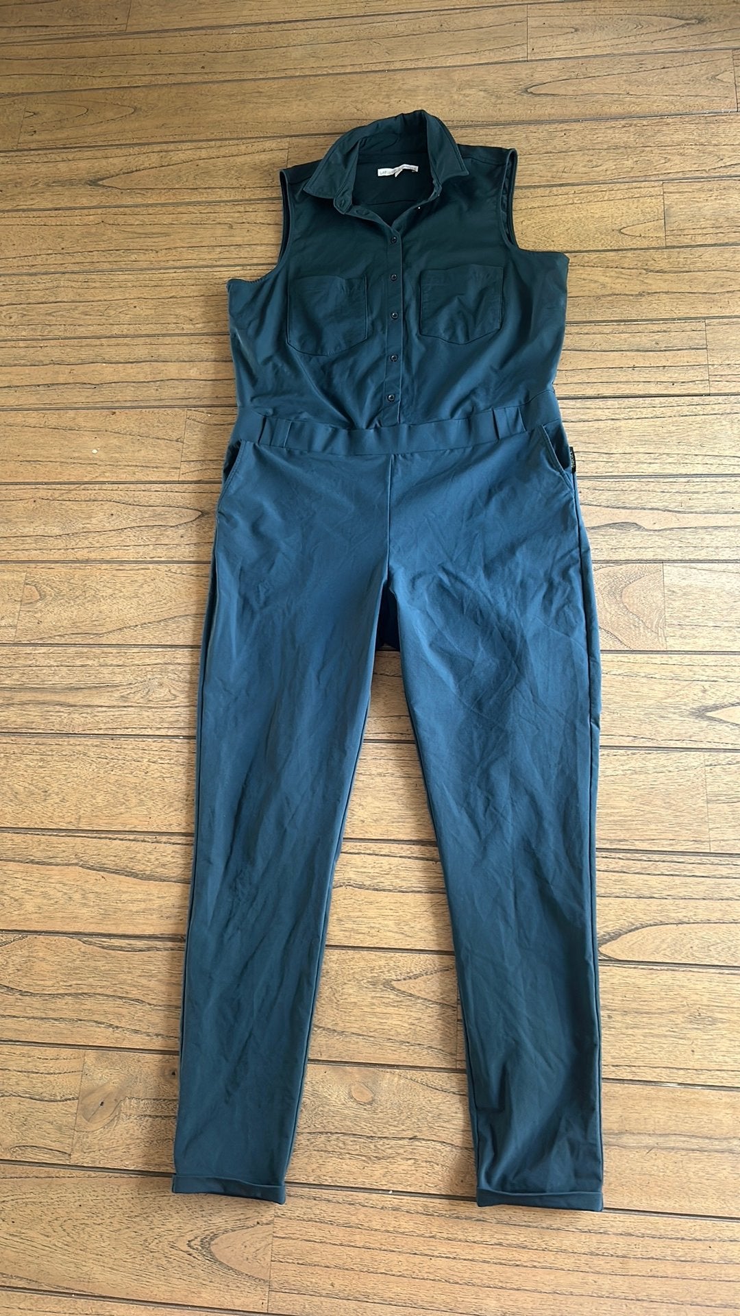 Label of Elements jumpsuit zeegroen XL zgan, Kleding | Dames, Jumpsuits, Ophalen of Verzenden, Zo goed als nieuw, Maat 46/48 (XL) of groter
