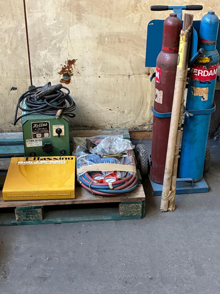 Lasapparaat elektrisch,oud ,degelijk model., Ophalen, Gebruikt, Elektroden, 250 ampère of meer