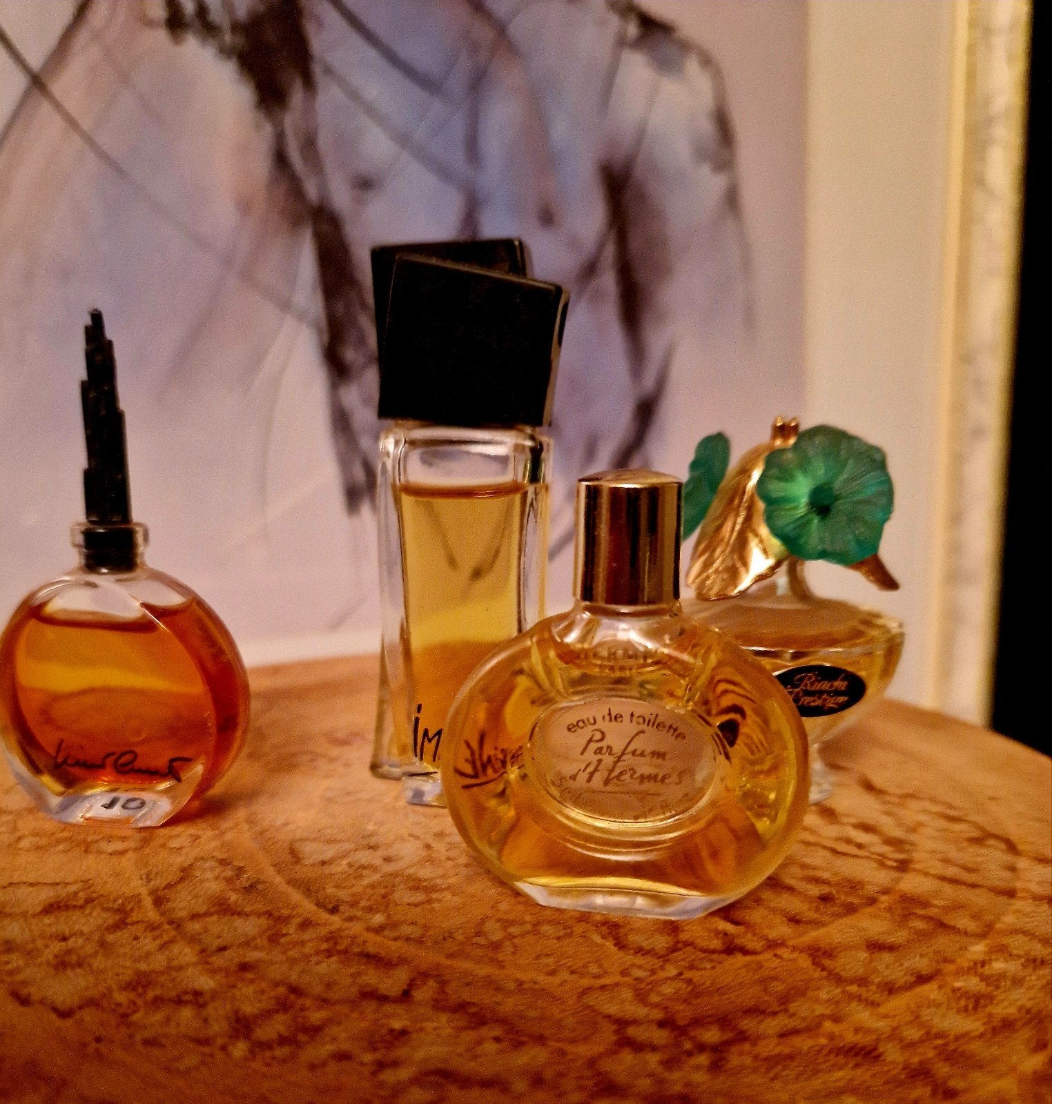 Vintage Mini Parfumflesjes Collectie - Diverse Merken, Ophalen of Verzenden, Gebruikt