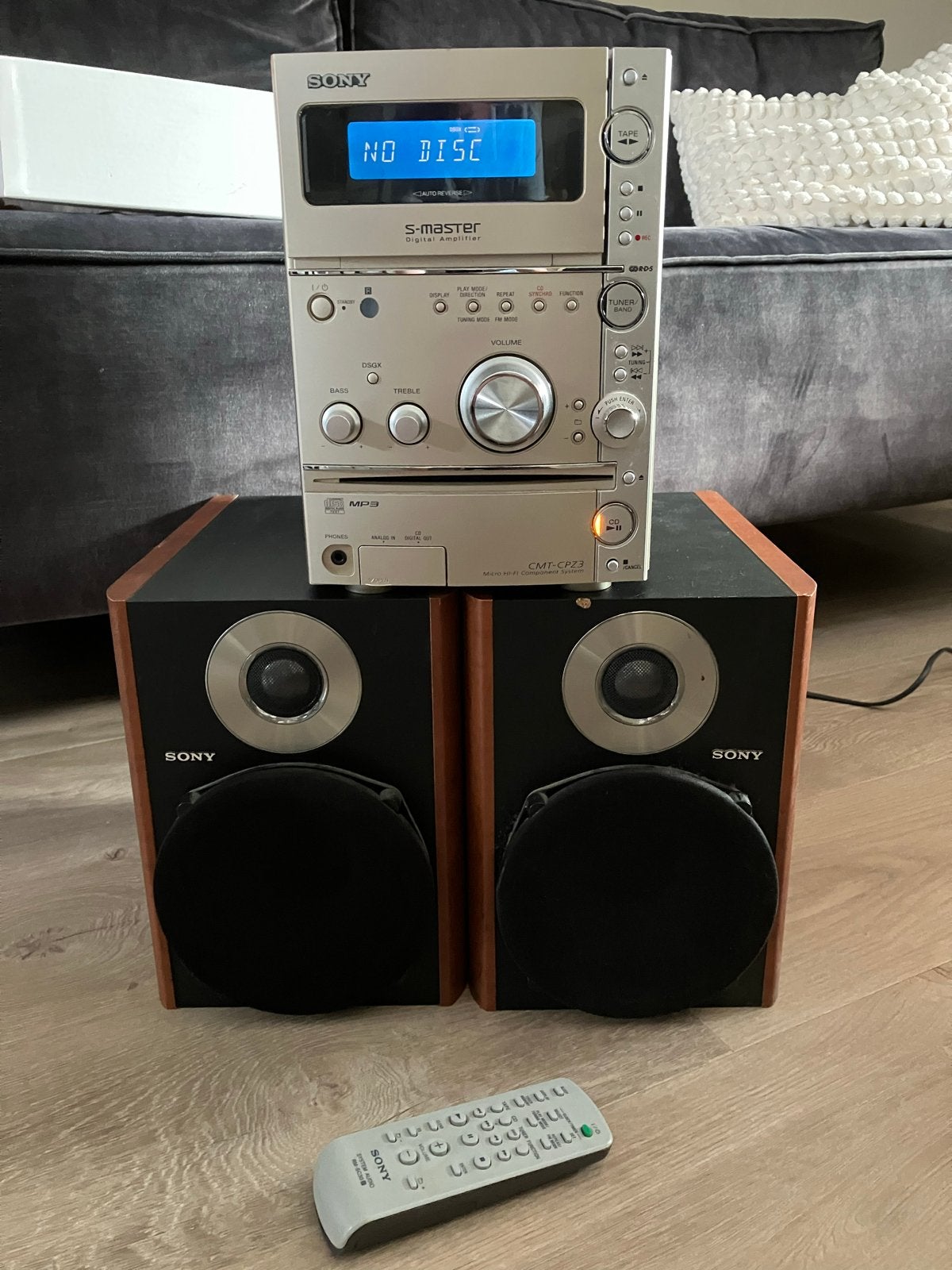 Sony CMT-CPZ3 Microset met CD-speler, tuner en speakers, Ophalen, Gebruikt, Microset, Sony