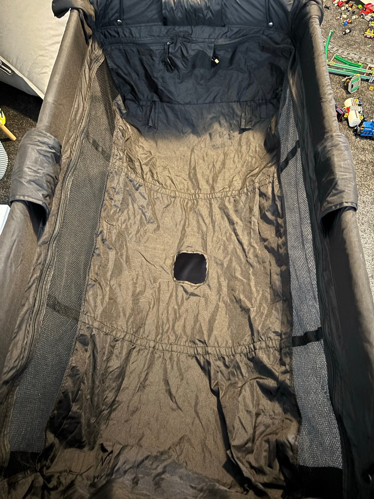 Koelstra campingbedje, Ophalen, 70 tot 85 cm, 140 tot 160 cm, Zo goed als nieuw