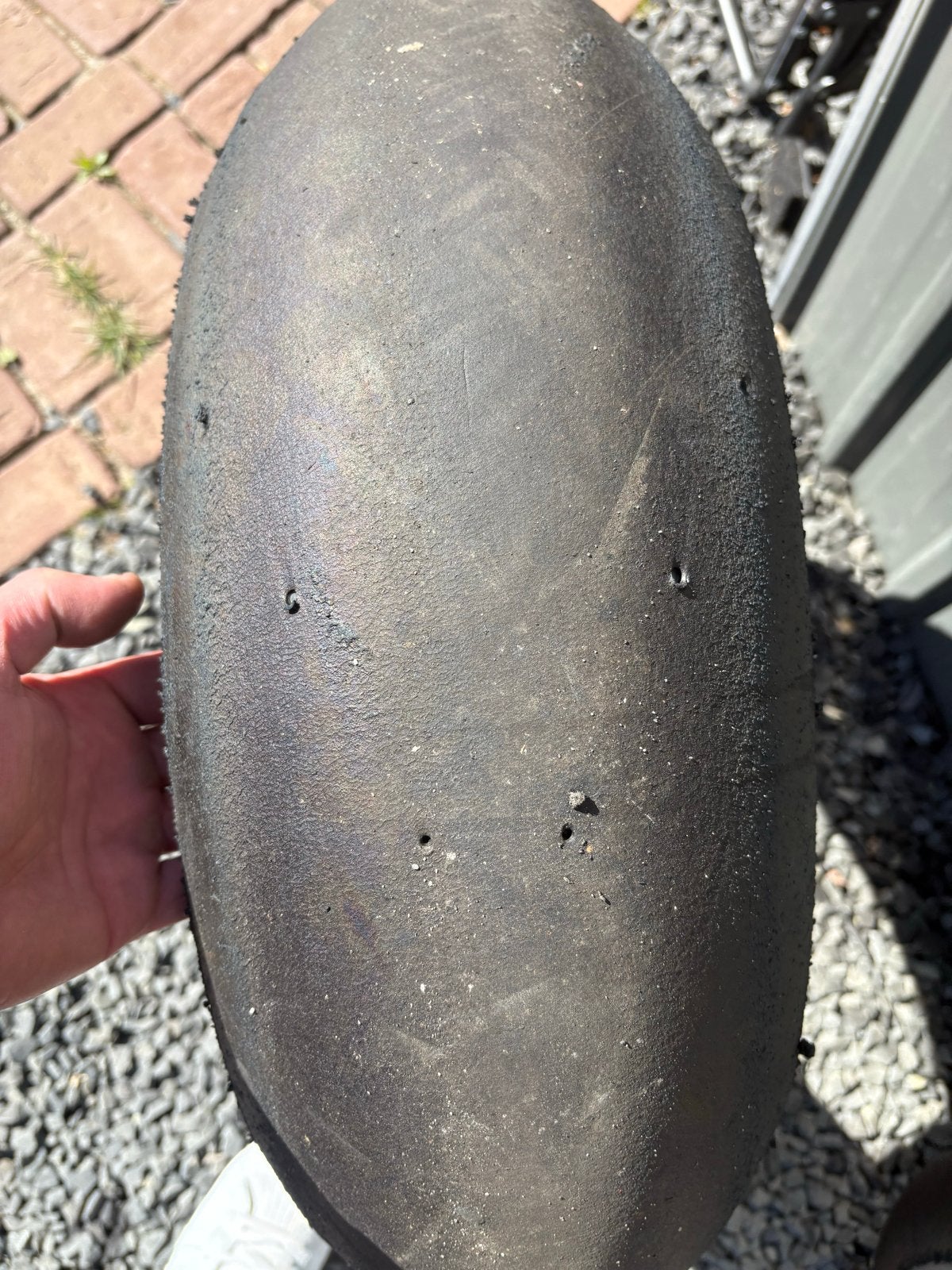 Metzler pirelli circuit banden, Motoren, Ophalen of Verzenden, Gebruikt