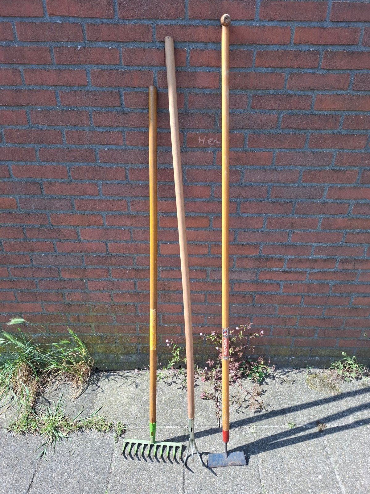 Tuingereedschap, Ophalen, Gebruikt, Hark