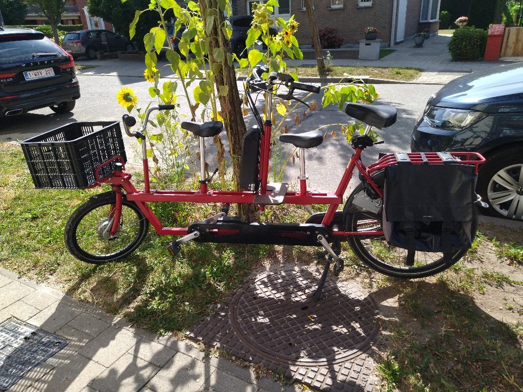 Onderwater tandem ouder kind, Fietsen en Brommers, Fietsen | Tandems, Gebruikt, Minder dan 49 cm, 55 cm of meer, Meer dan 20 versnellingen