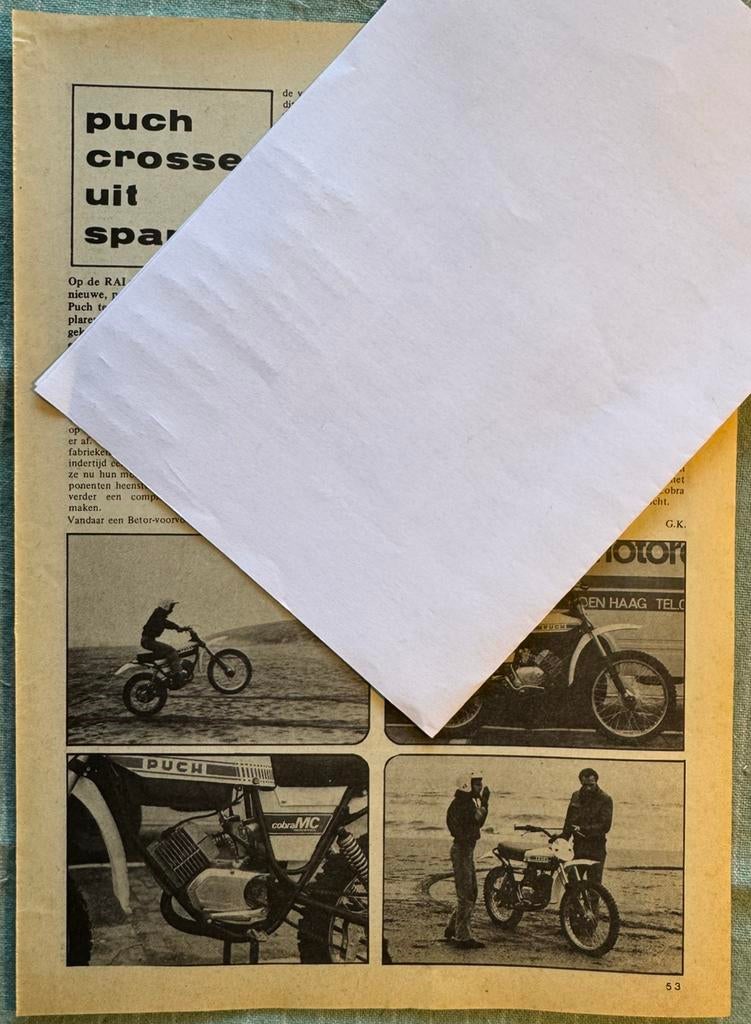 Artikel 1978 Puch MC50 Cobra Gijon Spanje, Verzenden, Zo goed als nieuw, Motoren