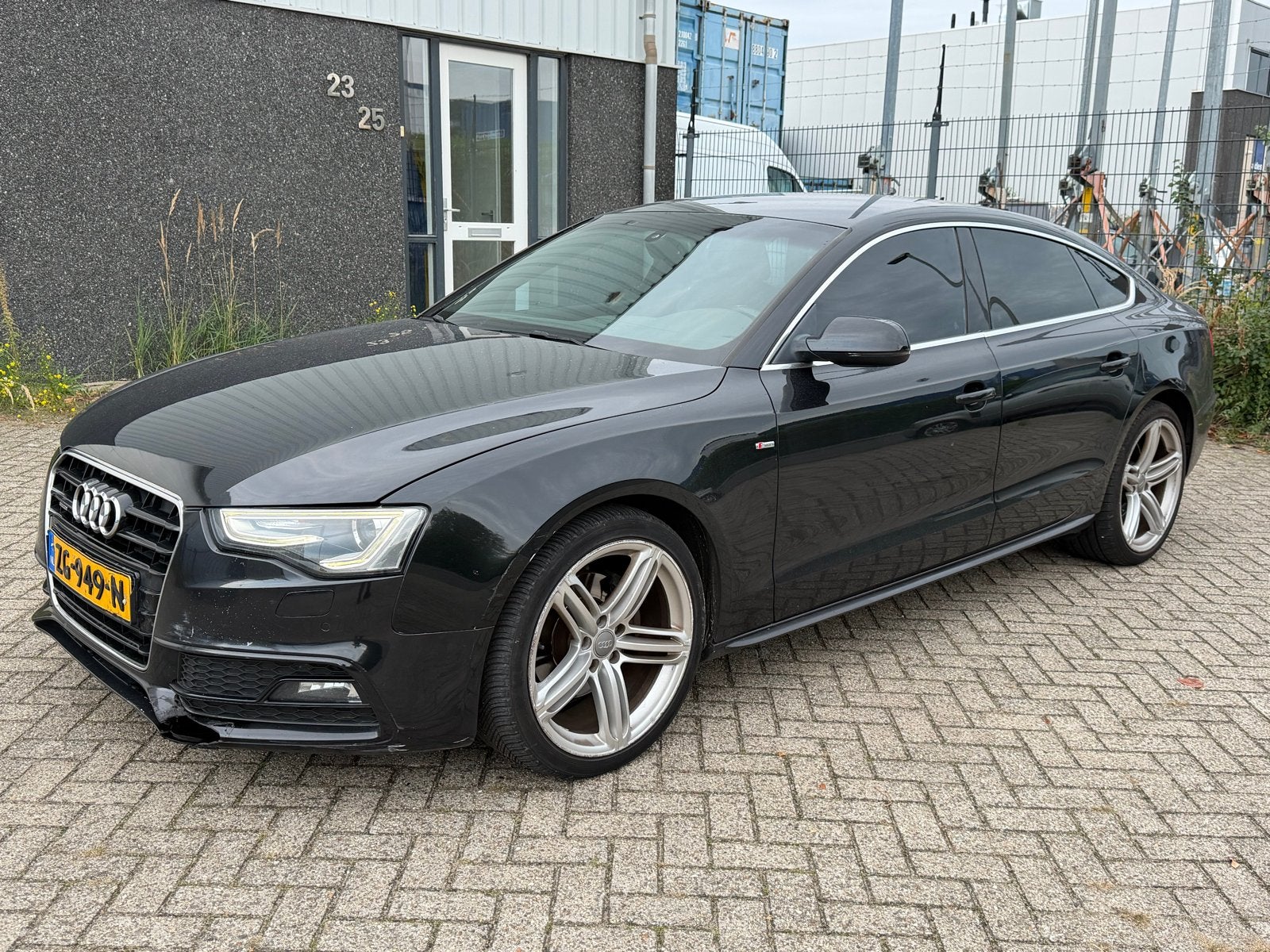 Audi A5 2.0 TDI 177pk Quattro 2014 Zwart, Auto's, Euro 5, Parkeersensor, Zwart, 4 cilinders